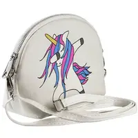 Сумка маленькая Coquette Единорог хиппи 18x14x7 см (COQ_LP012_WH)