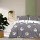 Постельное белье Lotus Home Perfect Ranforce - Panda star серый евро