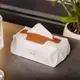 Салфетница из эко кожи 22х11,5х9 см контейнер для салфеток в автомобиль Белый HP-3-210W