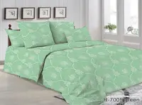 Комплект постельного белья R7005 green TAG(evro)-523