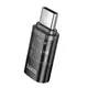 Переходник HOCO C male to iP female transparent adapter UA36D |480Mbps, 3A|