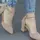 Туфли женские Fashion Wabba 2763 40 размер 25,5 см Бежевый