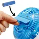 Вентилятор Мини USB с прищепкой Mini fan LY-582 • Портативный настольный вентилятор с аккумулятором и креплением