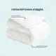 Одеяло всесезонная полуторное 155х210 см IDEIA, антиаллергенное, белое, для гостиниц и дома