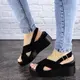 Женские босоножки Fashion Rocky 1825 38 размер 24,5 см Черный