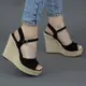 Женские босоножки Fashion Abendigo 2732 40 размер 25,5 см Черный