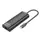 HUB адаптер HOCO Easy safe Type-C 8-in-1 multi-function converter HB44 |PD 100W/HDMI/SD, 2USB/2Type-C, RJ45|