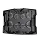 Куллер для ноутбука hoco Monte notebook cooling fan GM27 |8fans, 6 level, 17"|