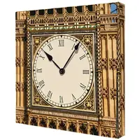 Часы настенные на холсте Big Ben 35х35х4,2 см CH_K_14I001