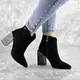 Ботильоны женские Fashion Sampson 2400 40 размер 25,5 см Черный