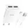 Адаптер сетевой HOCO Type-C Cable Star round dual port charger set C88A |2USB, 2.4A|