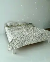 Постільна білизна євро Dushka Home Сатин 20782 200х220 см