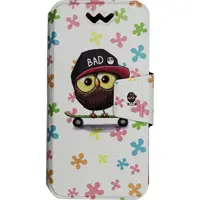 Чехол-книжка TOTO Book Universal cover Picture 4.5'-5.0' Bad Owl