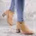 Женские туфли на каблуке Fashion Bruno 2183 40 размер 25,5 см Пудра
