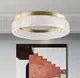 Люстра светодиодная подвесная LED светильник для квартиры на потолок лэд 26304 Бронза 30-115х40х40 см.