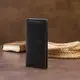 Вертикальный бумажник матовый на магнитной кнопке GRANDE PELLE 11313 Черный