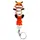 Брелок 3D печать "Flexi Fox / Магнитная Лисичка Keychain"