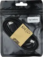Кабель TOTO TKH-56 USB cable microUSB 0.8m Black
