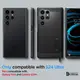 Чехол Spigen для Samsung Galaxy S24 Ultra - Tough Armor, Black (ACS07300)