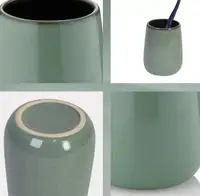 Склянка для зубних щіток Kela Liana 23625 10.5х8 см сосново-зелений