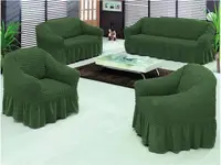 Golden. Yesil чехлы на диван и кресла с юбкой.