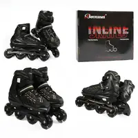 Роликові ковзани 540-9 M Best Roller PU колеса світяться. Black (розмір 35-38) розмір 35-38 (186080)