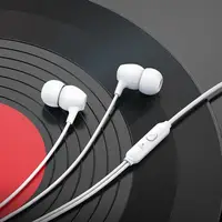 Навушники дротові вакуумні HOCO M94 universal earphones with microphone Білі