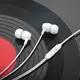Наушники проводные вакуумные HOCO M94 universal earphones with microphone Белые