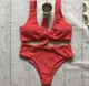Купальник женский раздельный 5041-red-L красный