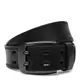 Мужской кожаный ремень Borsa Leather V1FX27-black