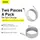 Кабель Baseus Type-C Simple Wisdom Data Cable Kit |1.5m, 5A| (2PCS-Set) (TZCATZJ-02)