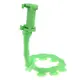 Гибкий держатель для телефона с универсальными присосками Cute Worm Lazy Holder. Цвет: зеленый