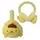 Меховые наушники аниме "Sanrio Pompompurin" (желтый)