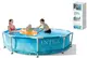 Бассейн каркасный Intex 206 NP круглый размер 305х76 см объем 4485л. Blue (99248)
