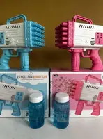 Іграшковий пістолет для мильних бульбашок 25 hole fun bubble gun