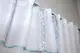 Кухонный комплект, (280х170см.) шторки с ламбрекеном и подхватами. Цвет голубой с белым. Код 085к 59-578