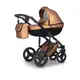 Коляска 2 в 1 Verdi Mirage Limited gold, чорний/золото