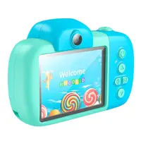 Детская цифровая фото-видео камера HOCO Dual lens children camera DV201 |2.4" ips screen, 1080p video|