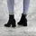 Ботильоны женские Fashion Laser 2318 40 размер 25 см Черный