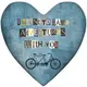 Подушка сердце XXL I want to have adventures with you 57x57 см (6PS_15L039)
