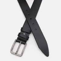 Чоловічий шкіряний ремінь Borsa Leather 115v1fx68-black