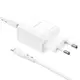Адаптер сетевой BOROFONE Type-C to Lightning cable Reacher dual port charger set BN9 |2Type-C, 35W/3A, PD/QC|