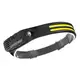 LED Фонарь налобный BL-W689-LM+2COB (white+red) датчик движения, Фонарик на голову с зарядкой