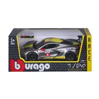 Машинка игровая Bburago Chevrolet Corvette C8 R 18-28024