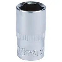 Насадка шестигранная короткая 1/4" 10мм CrV ULTRA (6060102)