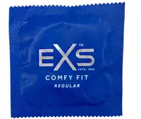 Презервативы EXS Comfy Fit Regular  тонкие веганские (по 1 шт)