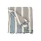 Покрывало Lotus Home - Milana muslin beige-lead blue 220*240
