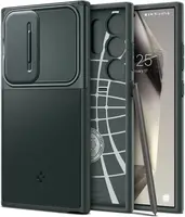 Чохол Spigen для Samsung Galaxy S24 Ultra - Optik Armor, Abyss Green (ACS07314)