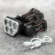 Фонарик налобный светодиодный аккум. 1200mah SQ-815-2