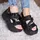 Женские сандалии Fashion Raven 3034 40 размер 25 см Черный